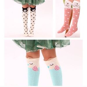 Accessories - Bundle of Animal Socks 3 Pair Lot Accessories - Bundle of Animal Socks 3 Pair Lot